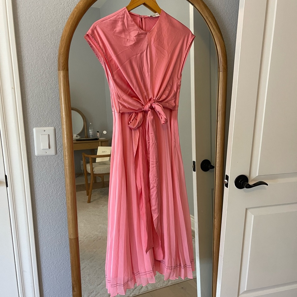 Sandro Paris pink dress